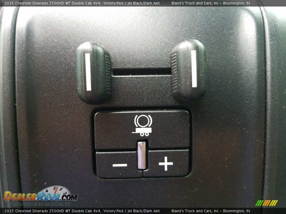 2015 Chevrolet Silverado 2500HD WT Double Cab 4x4 Victory Red / Jet Black/Dark Ash Photo #16