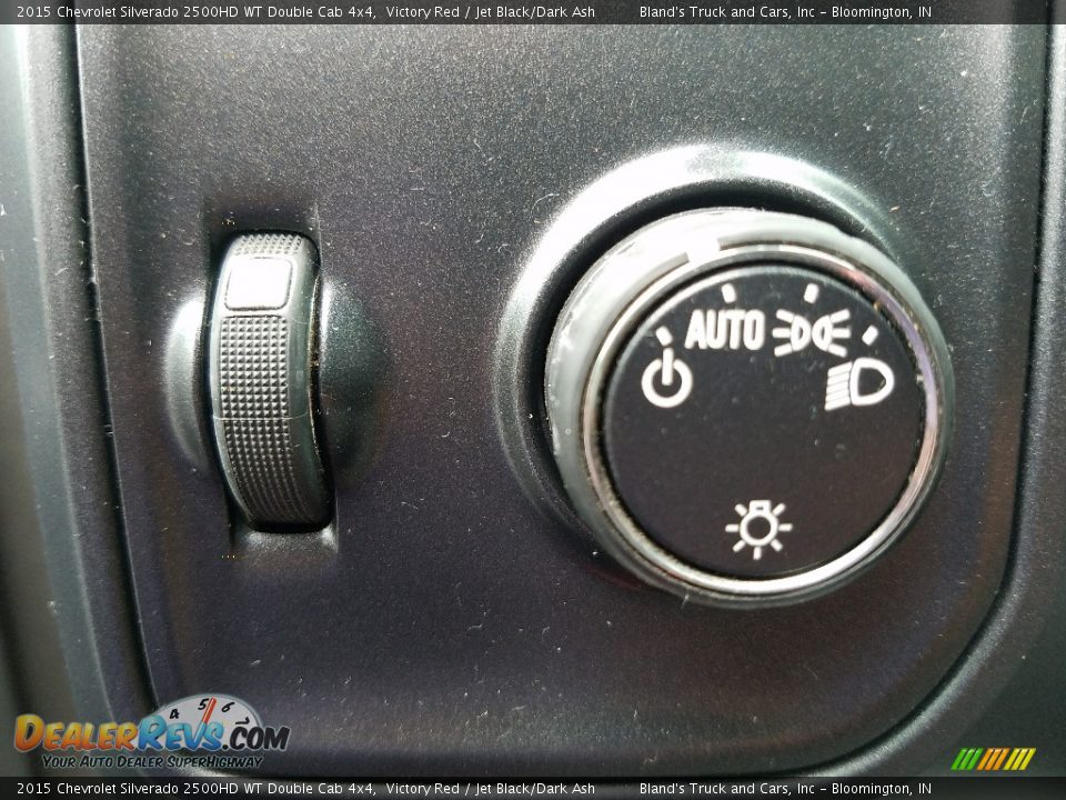 2015 Chevrolet Silverado 2500HD WT Double Cab 4x4 Victory Red / Jet Black/Dark Ash Photo #17