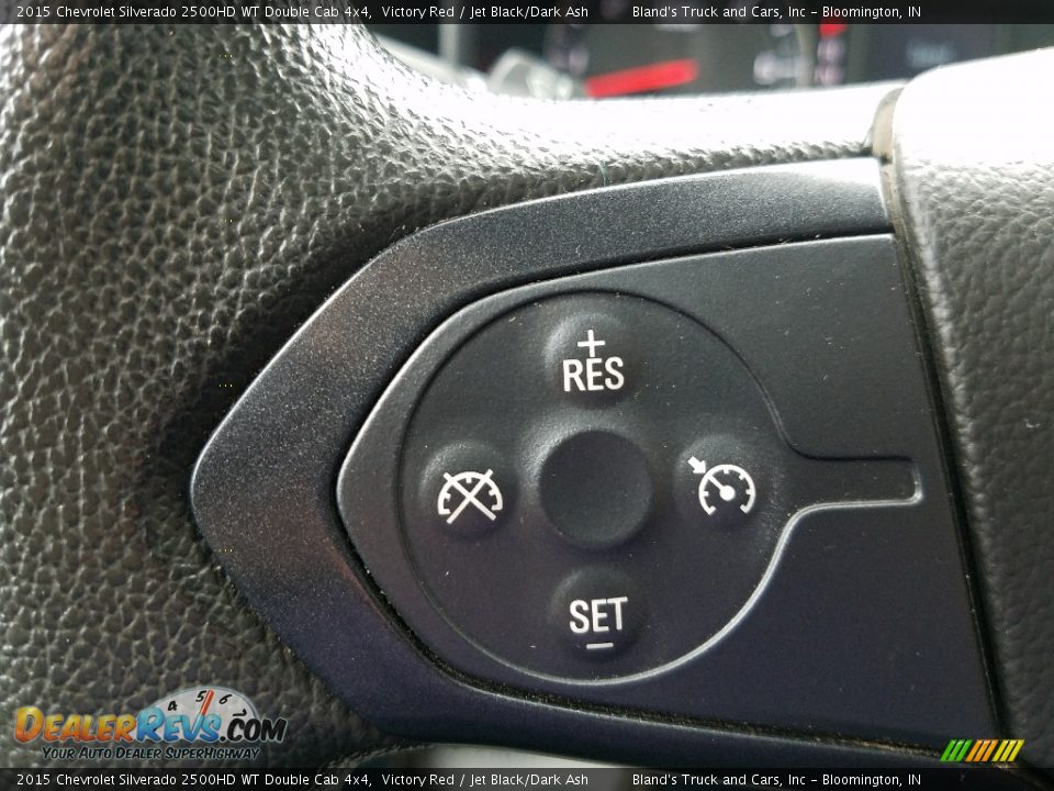 2015 Chevrolet Silverado 2500HD WT Double Cab 4x4 Victory Red / Jet Black/Dark Ash Photo #19