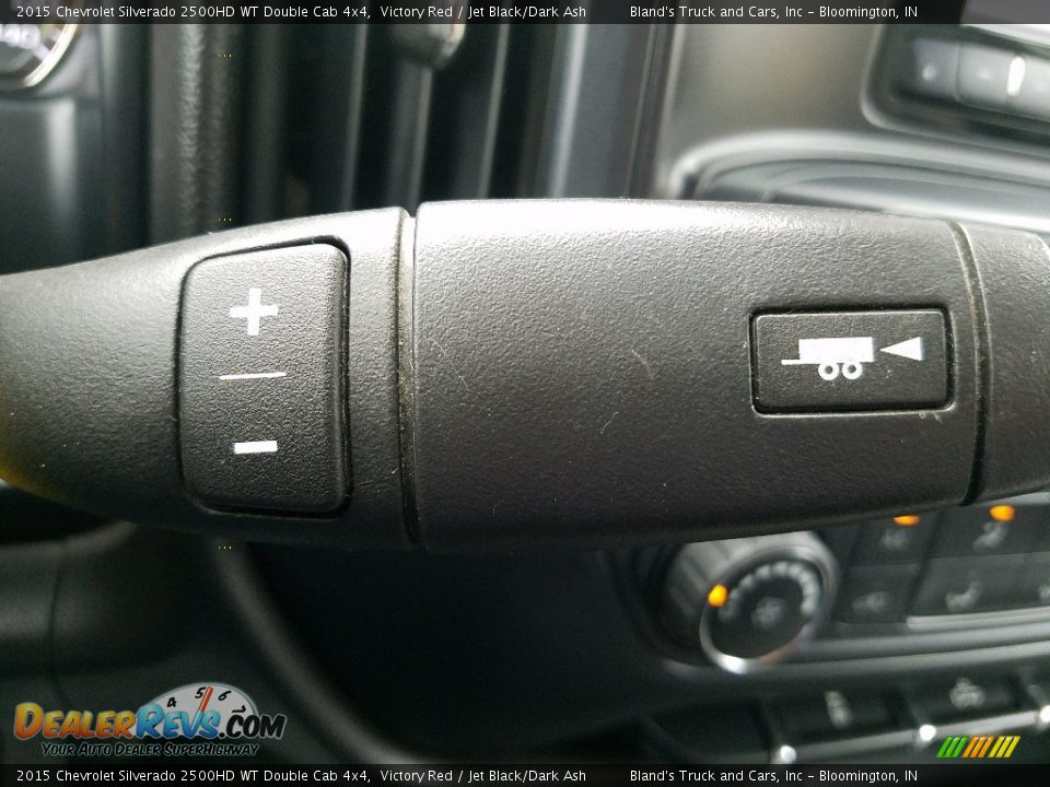 2015 Chevrolet Silverado 2500HD WT Double Cab 4x4 Victory Red / Jet Black/Dark Ash Photo #22