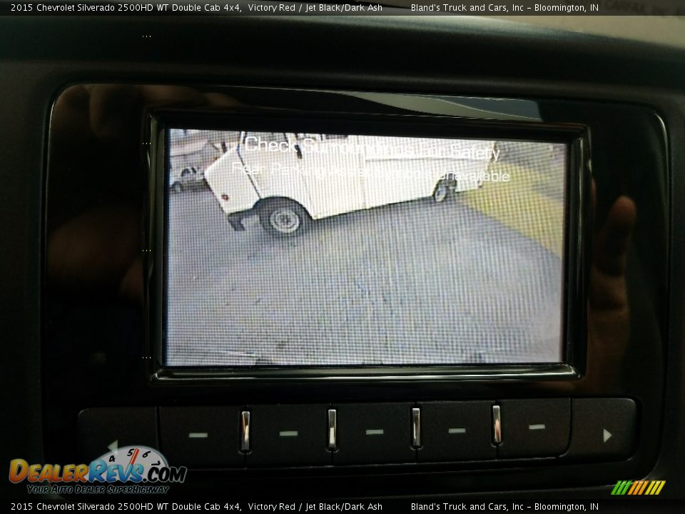2015 Chevrolet Silverado 2500HD WT Double Cab 4x4 Victory Red / Jet Black/Dark Ash Photo #24