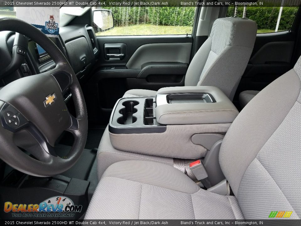2015 Chevrolet Silverado 2500HD WT Double Cab 4x4 Victory Red / Jet Black/Dark Ash Photo #29