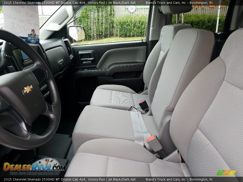 2015 Chevrolet Silverado 2500HD WT Double Cab 4x4 Victory Red / Jet Black/Dark Ash Photo #30