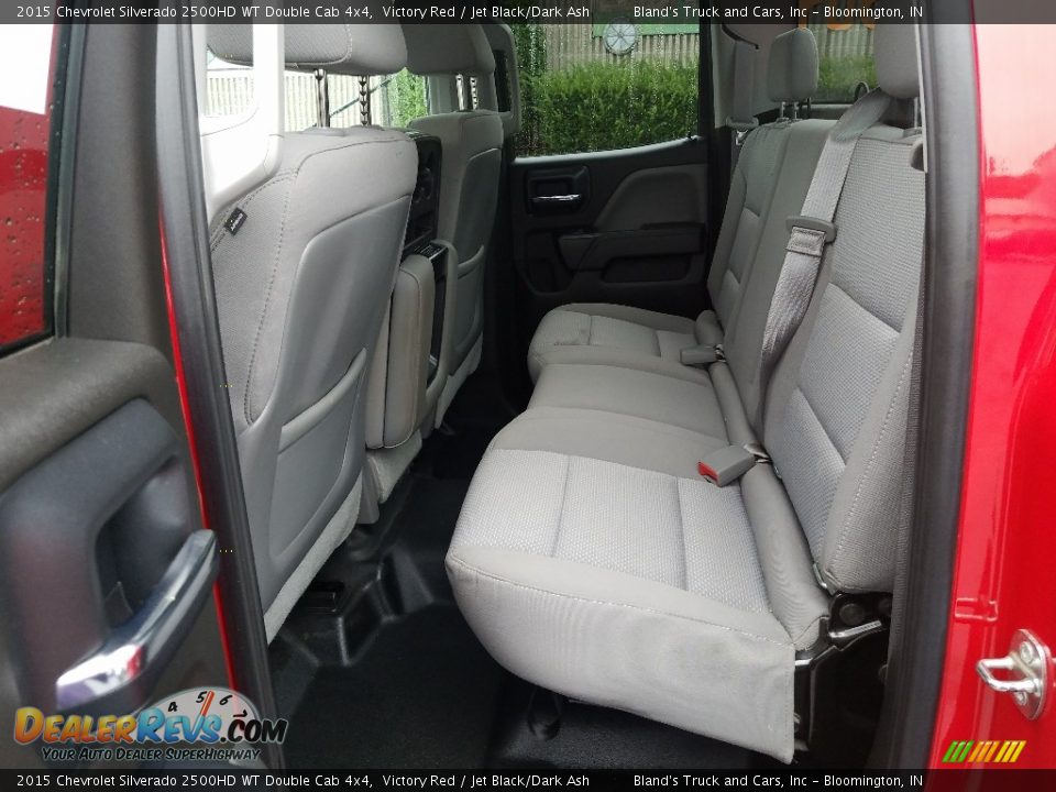 2015 Chevrolet Silverado 2500HD WT Double Cab 4x4 Victory Red / Jet Black/Dark Ash Photo #31