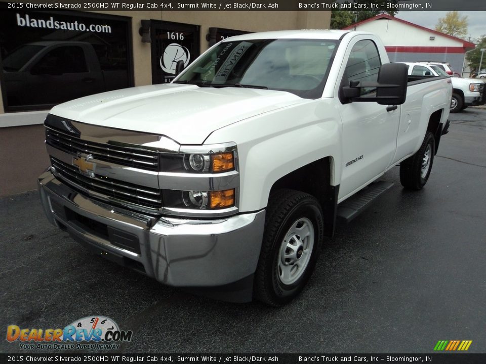 2015 Chevrolet Silverado 2500HD WT Regular Cab 4x4 Summit White / Jet Black/Dark Ash Photo #2