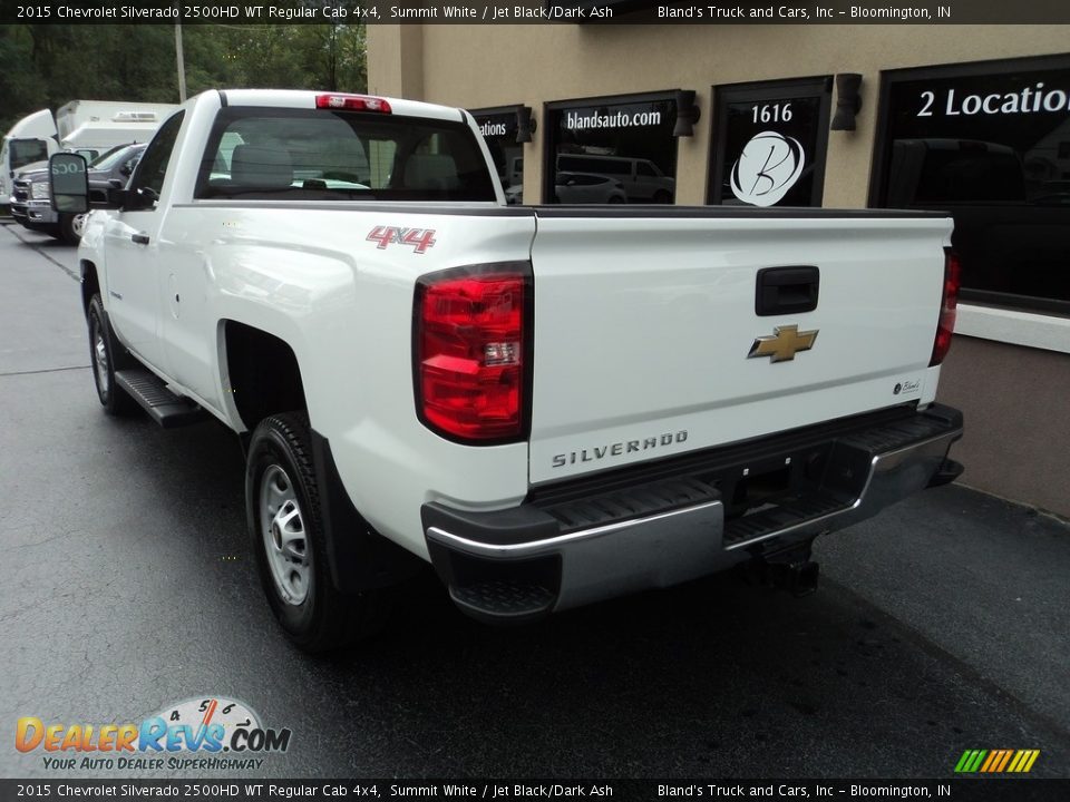 2015 Chevrolet Silverado 2500HD WT Regular Cab 4x4 Summit White / Jet Black/Dark Ash Photo #3