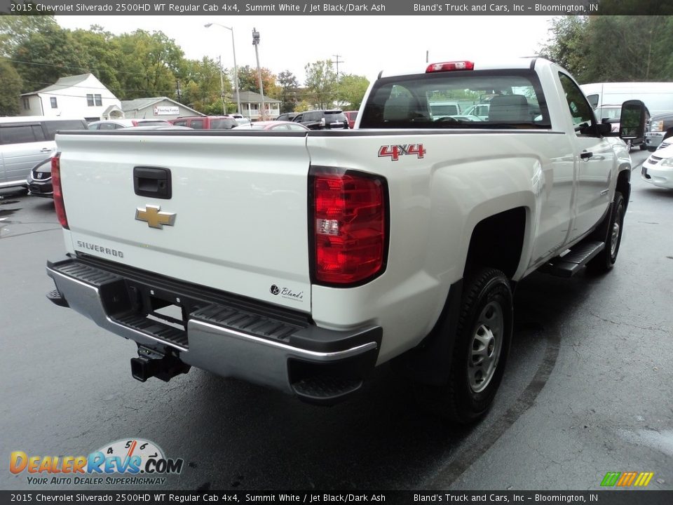 2015 Chevrolet Silverado 2500HD WT Regular Cab 4x4 Summit White / Jet Black/Dark Ash Photo #4
