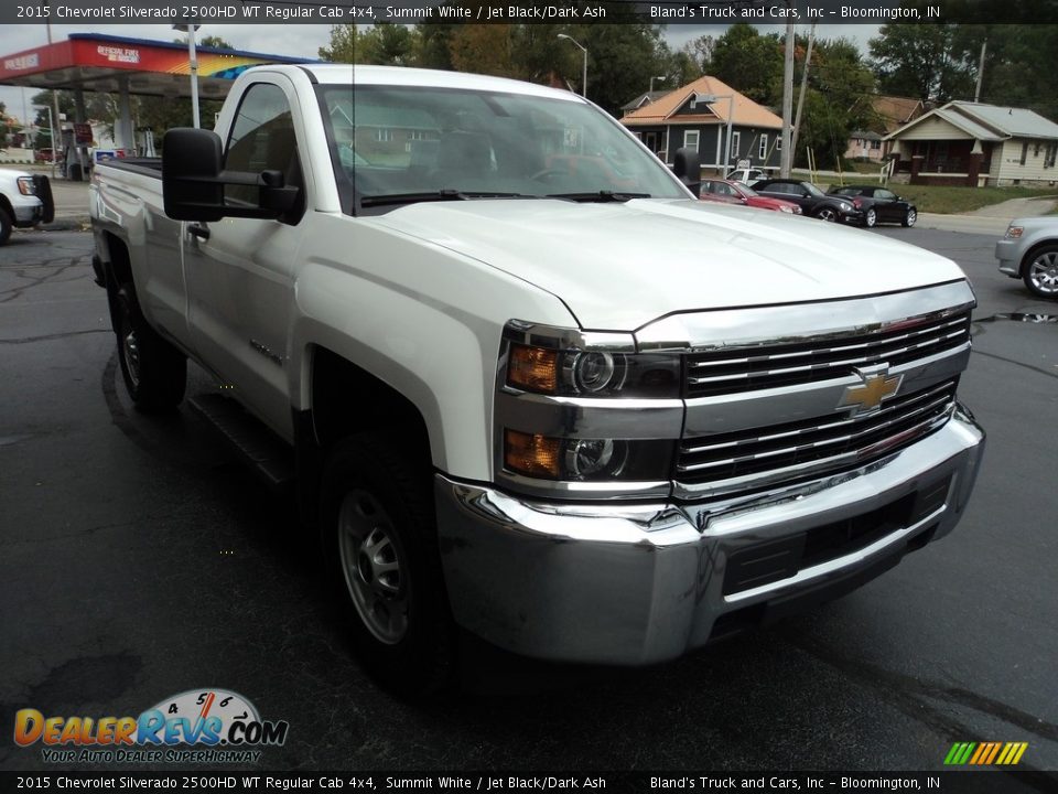 2015 Chevrolet Silverado 2500HD WT Regular Cab 4x4 Summit White / Jet Black/Dark Ash Photo #5