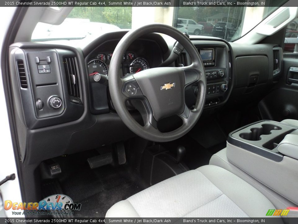 2015 Chevrolet Silverado 2500HD WT Regular Cab 4x4 Summit White / Jet Black/Dark Ash Photo #6