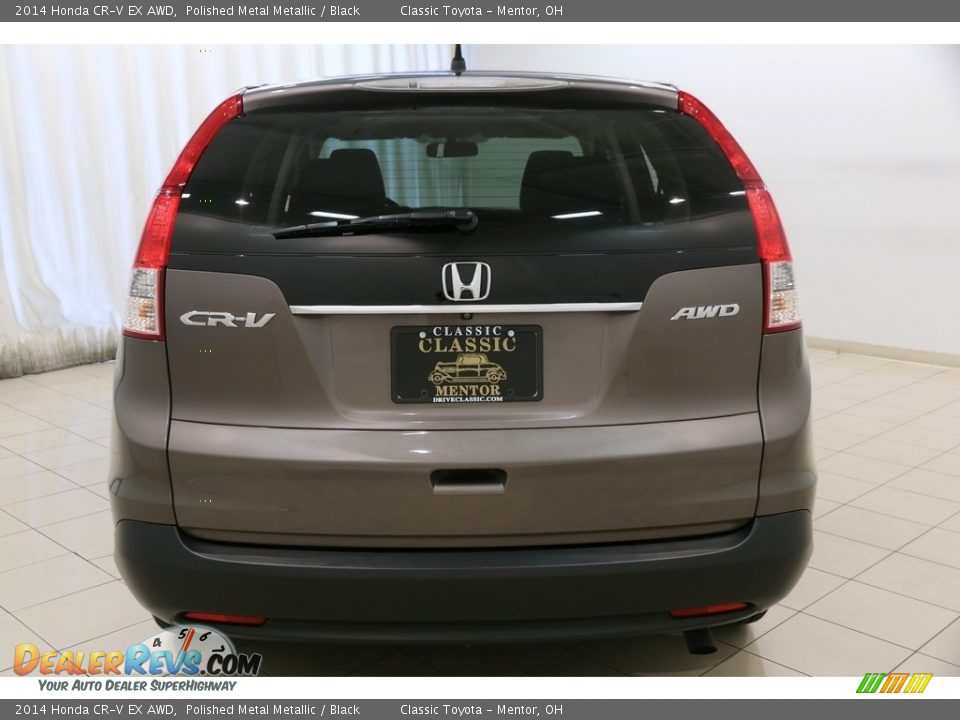 2014 Honda CR-V EX AWD Polished Metal Metallic / Black Photo #17
