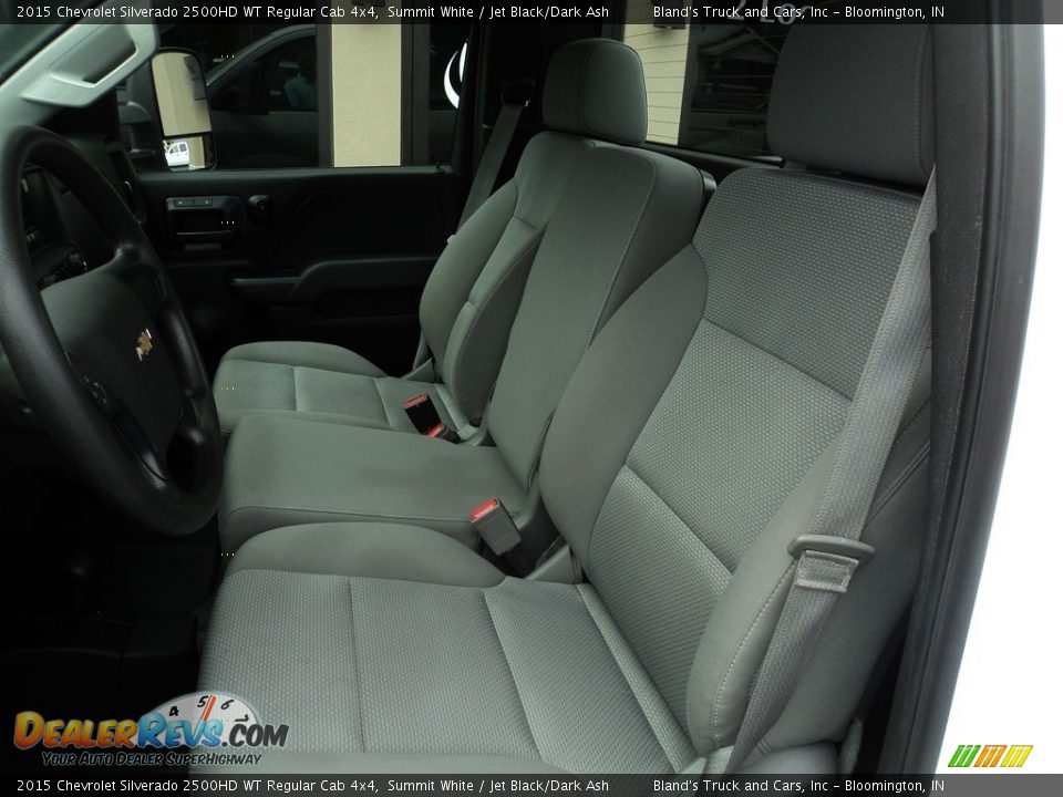 2015 Chevrolet Silverado 2500HD WT Regular Cab 4x4 Summit White / Jet Black/Dark Ash Photo #8