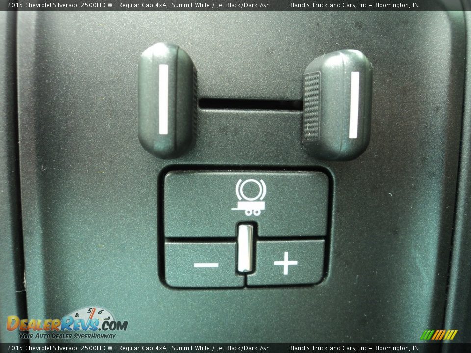 2015 Chevrolet Silverado 2500HD WT Regular Cab 4x4 Summit White / Jet Black/Dark Ash Photo #11