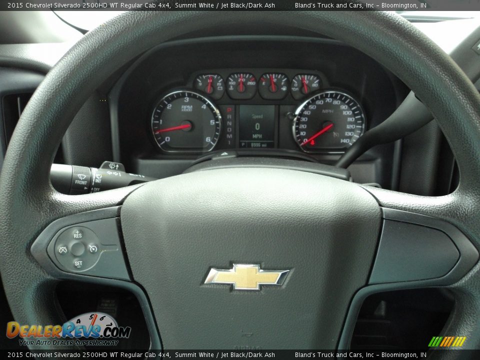 2015 Chevrolet Silverado 2500HD WT Regular Cab 4x4 Summit White / Jet Black/Dark Ash Photo #13