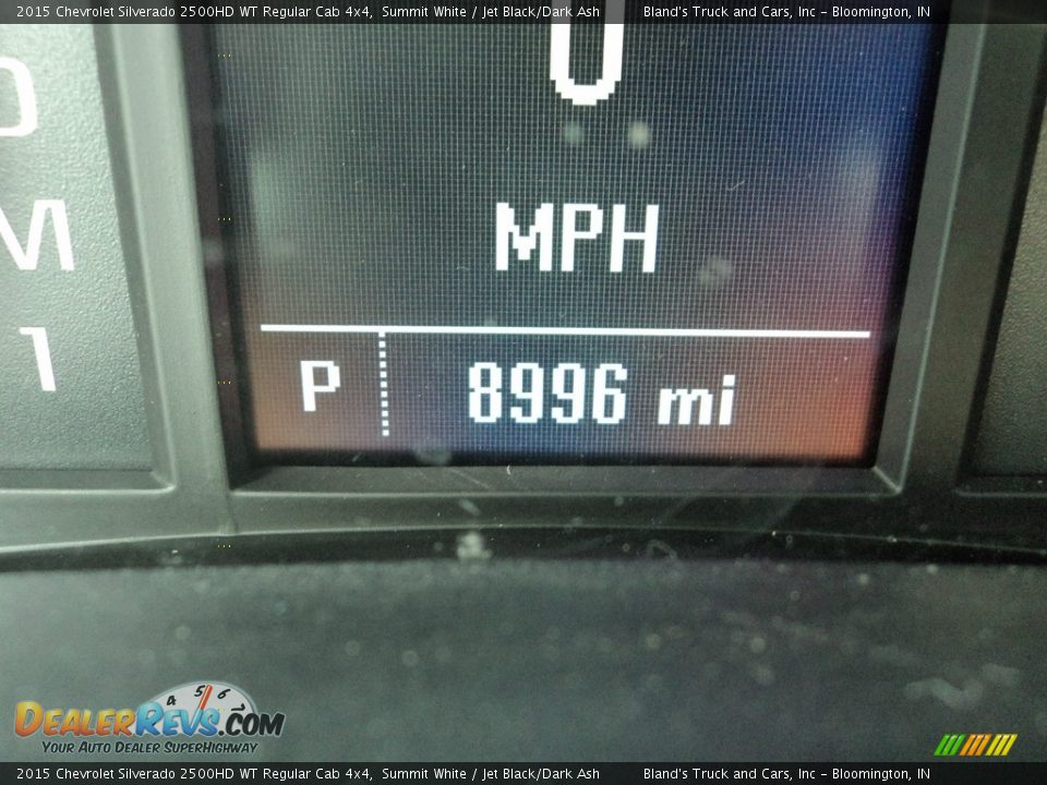 2015 Chevrolet Silverado 2500HD WT Regular Cab 4x4 Summit White / Jet Black/Dark Ash Photo #15