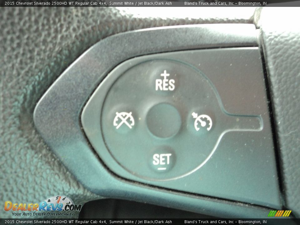 2015 Chevrolet Silverado 2500HD WT Regular Cab 4x4 Summit White / Jet Black/Dark Ash Photo #16
