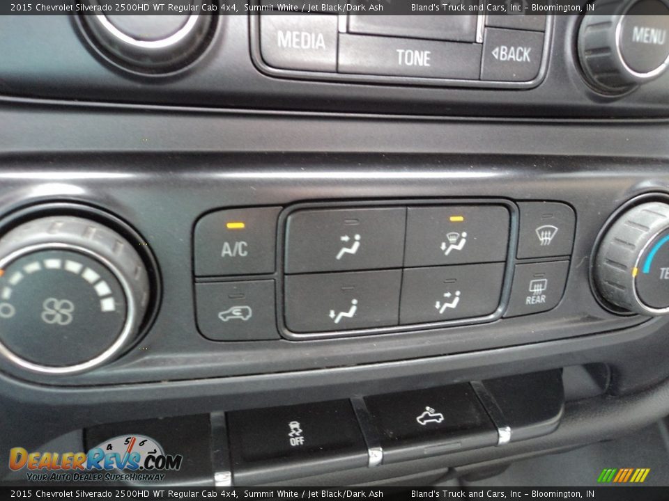 2015 Chevrolet Silverado 2500HD WT Regular Cab 4x4 Summit White / Jet Black/Dark Ash Photo #20