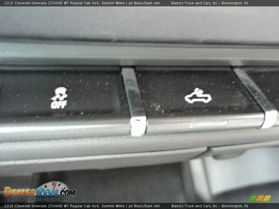 2015 Chevrolet Silverado 2500HD WT Regular Cab 4x4 Summit White / Jet Black/Dark Ash Photo #21