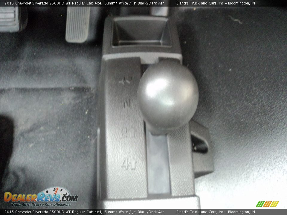 2015 Chevrolet Silverado 2500HD WT Regular Cab 4x4 Summit White / Jet Black/Dark Ash Photo #22