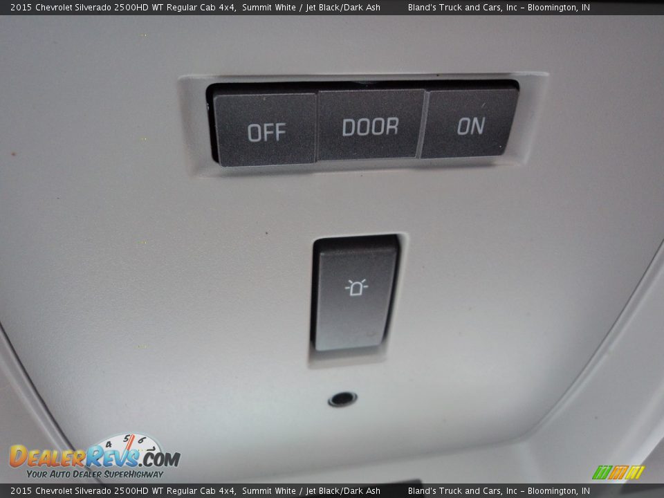 2015 Chevrolet Silverado 2500HD WT Regular Cab 4x4 Summit White / Jet Black/Dark Ash Photo #23