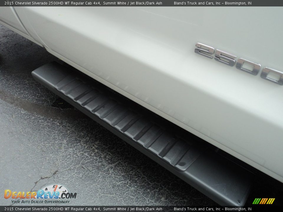 2015 Chevrolet Silverado 2500HD WT Regular Cab 4x4 Summit White / Jet Black/Dark Ash Photo #27