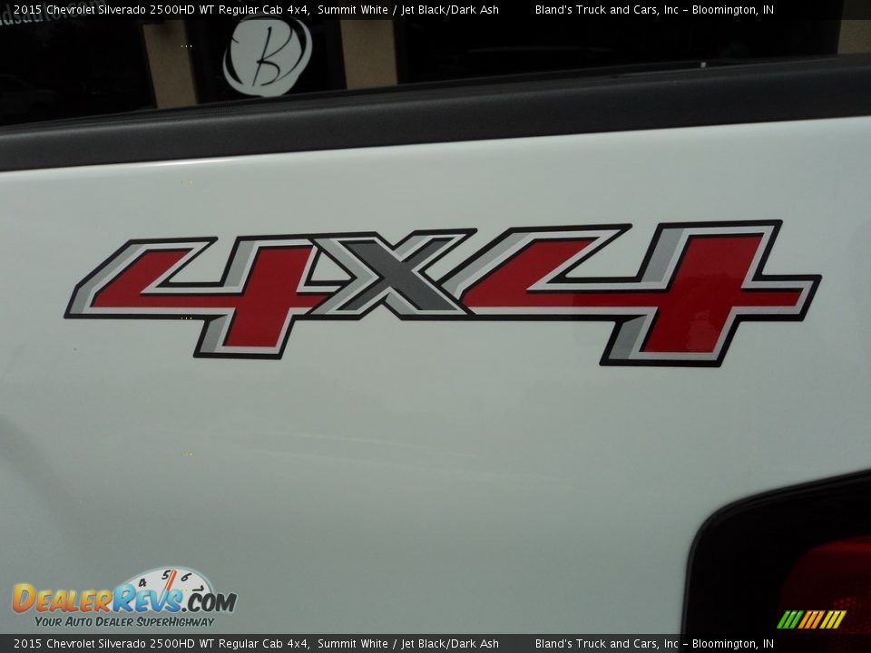 2015 Chevrolet Silverado 2500HD WT Regular Cab 4x4 Summit White / Jet Black/Dark Ash Photo #29