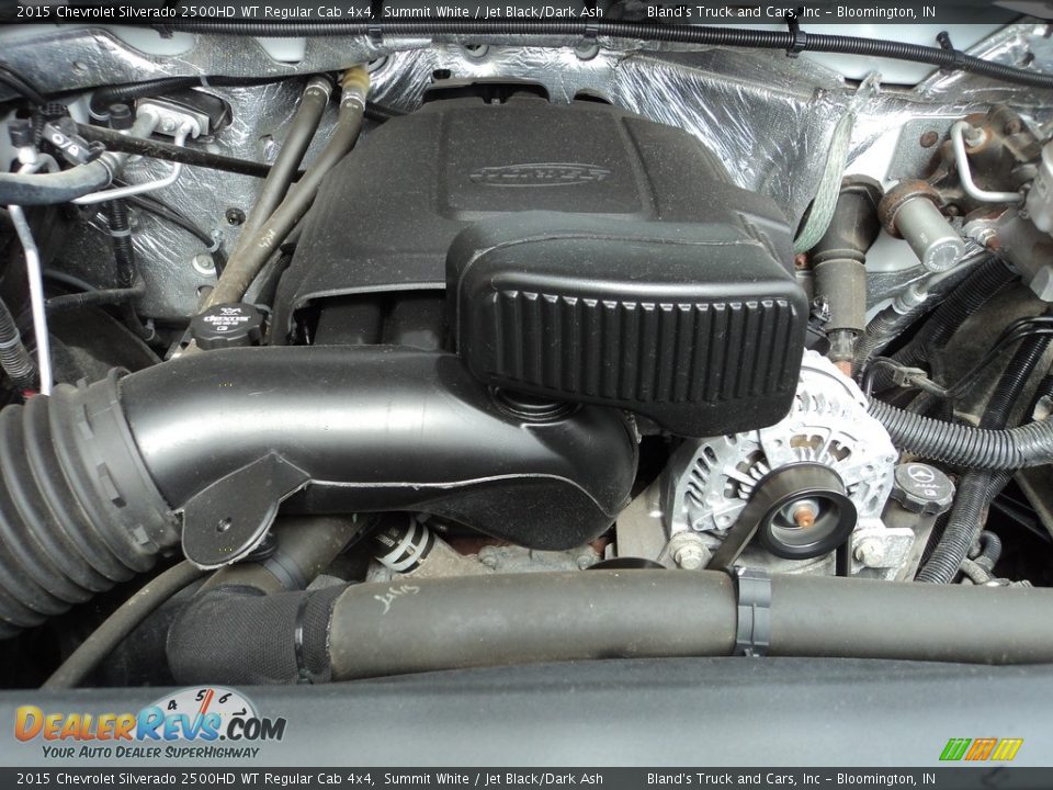 2015 Chevrolet Silverado 2500HD WT Regular Cab 4x4 Summit White / Jet Black/Dark Ash Photo #30