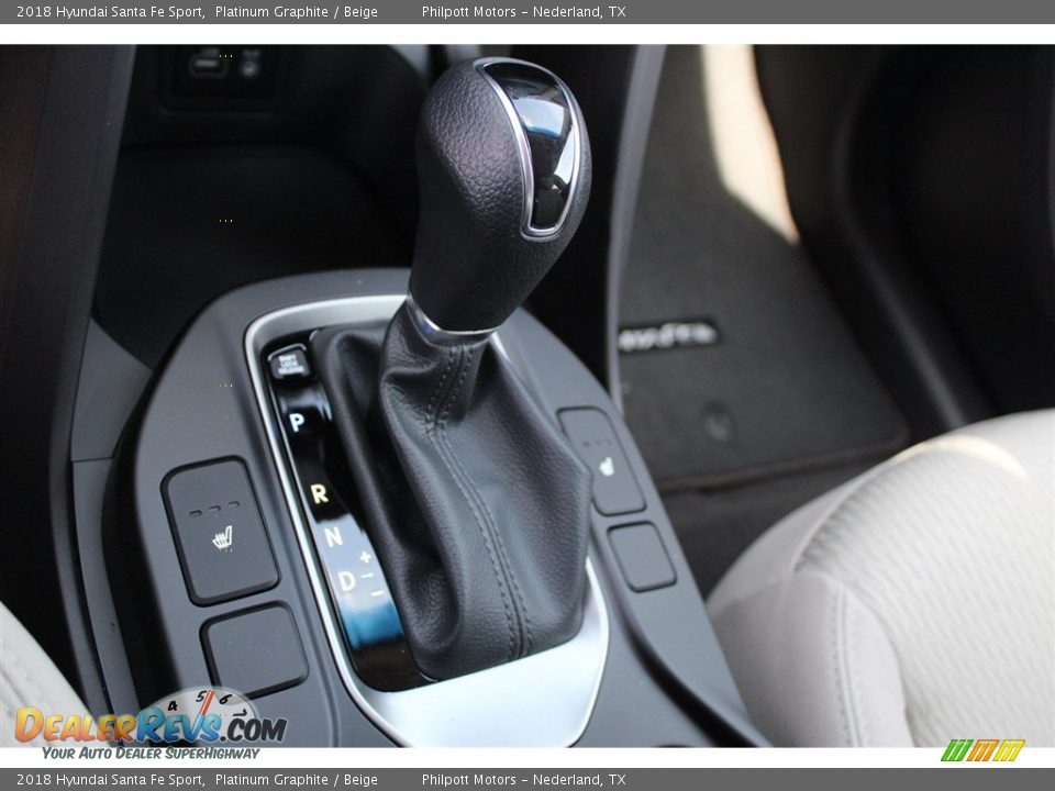 2018 Hyundai Santa Fe Sport Platinum Graphite / Beige Photo #17