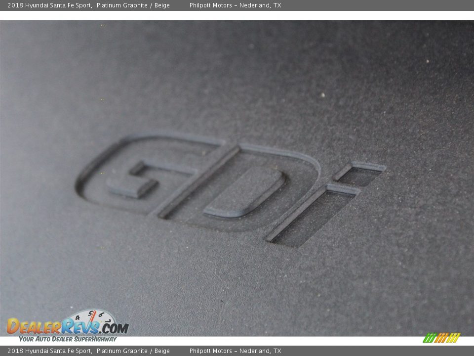 2018 Hyundai Santa Fe Sport Platinum Graphite / Beige Photo #27