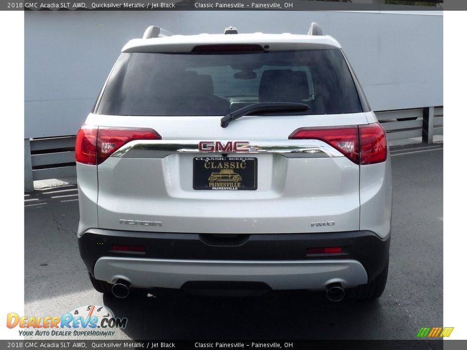 2018 GMC Acadia SLT AWD Quicksilver Metallic / Jet Black Photo #3