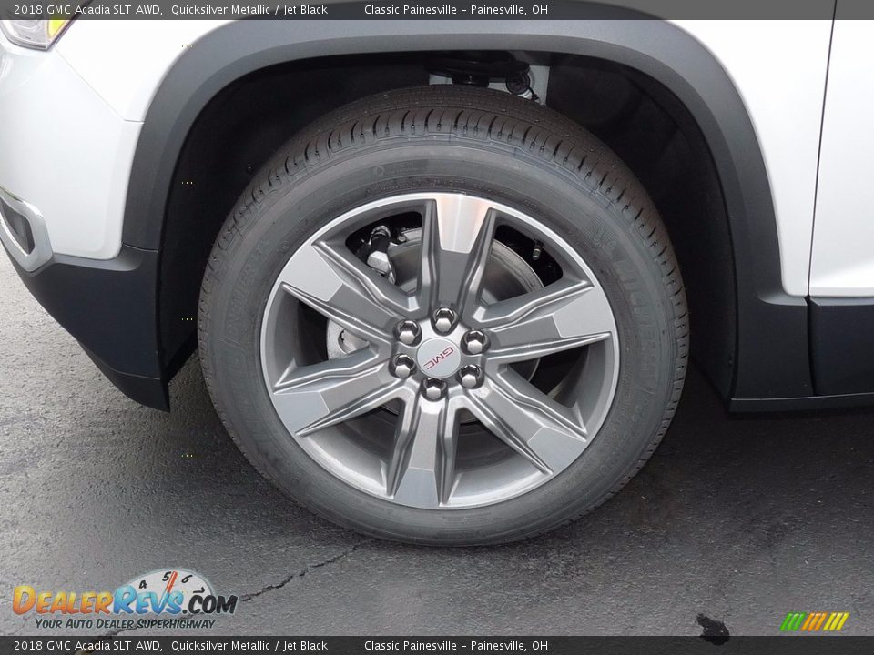 2018 GMC Acadia SLT AWD Quicksilver Metallic / Jet Black Photo #5