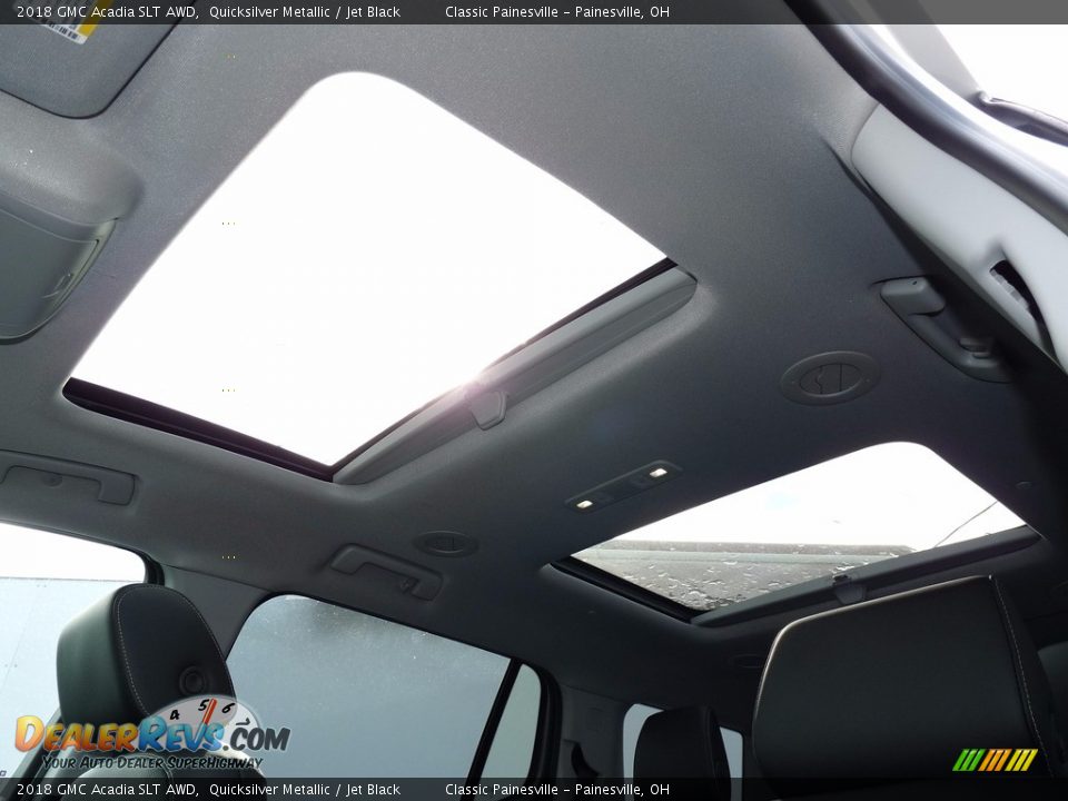 2018 GMC Acadia SLT AWD Quicksilver Metallic / Jet Black Photo #6