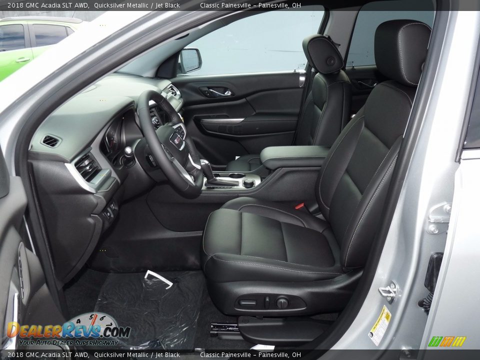 2018 GMC Acadia SLT AWD Quicksilver Metallic / Jet Black Photo #7