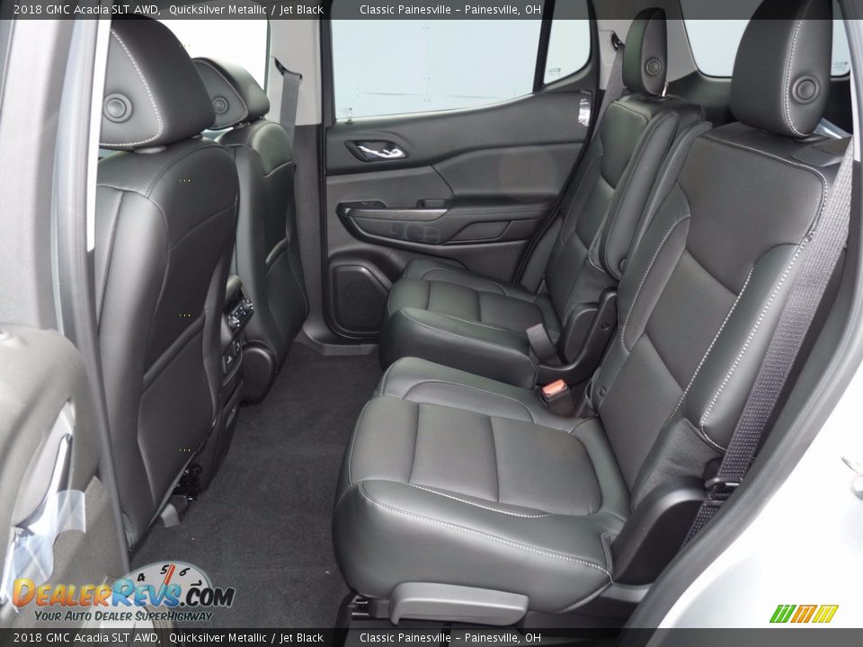 2018 GMC Acadia SLT AWD Quicksilver Metallic / Jet Black Photo #8