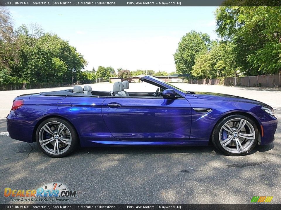 San Marino Blue Metallic 2015 BMW M6 Convertible Photo #15
