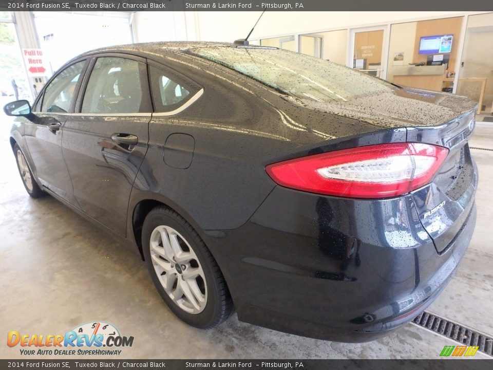 2014 Ford Fusion SE Tuxedo Black / Charcoal Black Photo #4