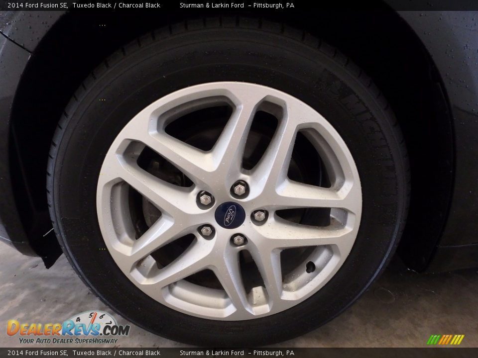 2014 Ford Fusion SE Tuxedo Black / Charcoal Black Photo #6