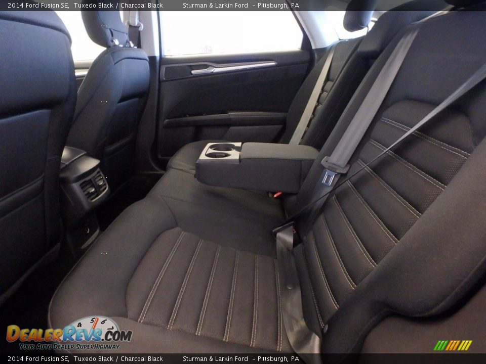 2014 Ford Fusion SE Tuxedo Black / Charcoal Black Photo #8