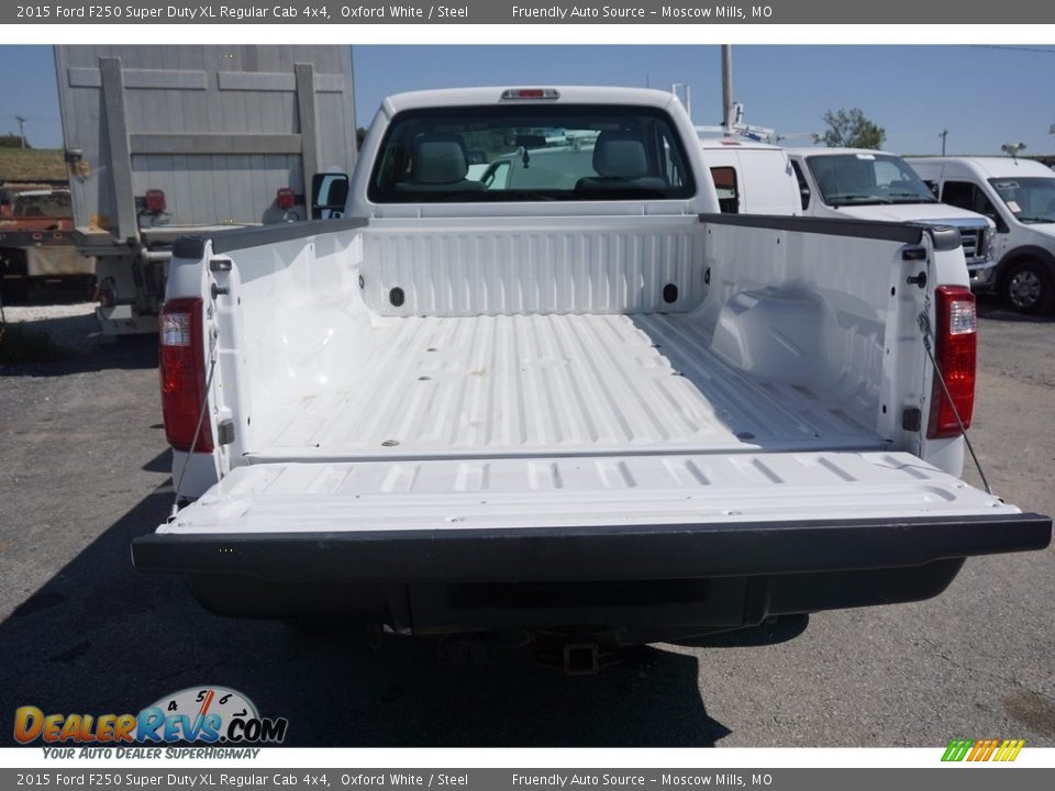 2015 Ford F250 Super Duty XL Regular Cab 4x4 Oxford White / Steel Photo #4