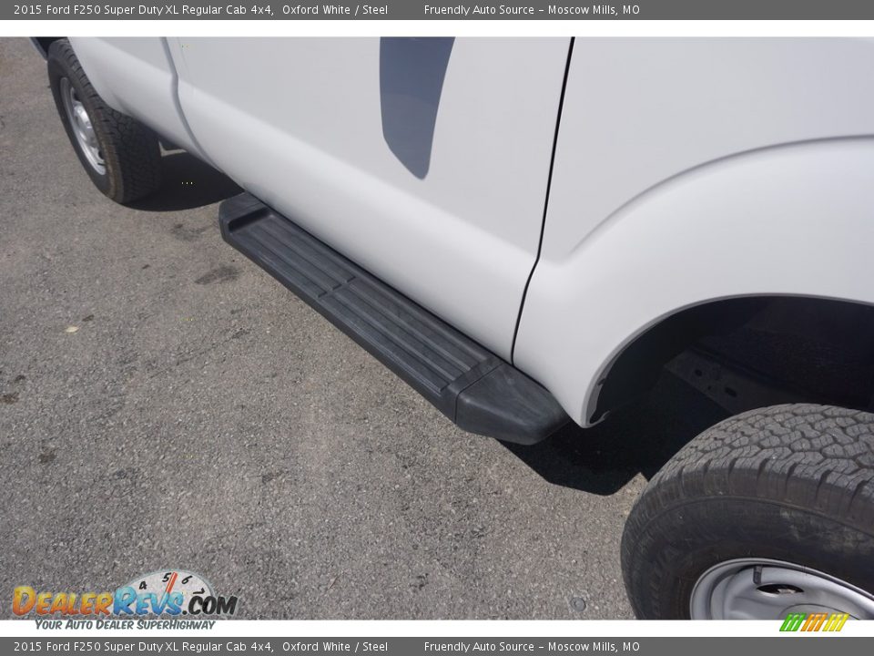 2015 Ford F250 Super Duty XL Regular Cab 4x4 Oxford White / Steel Photo #13