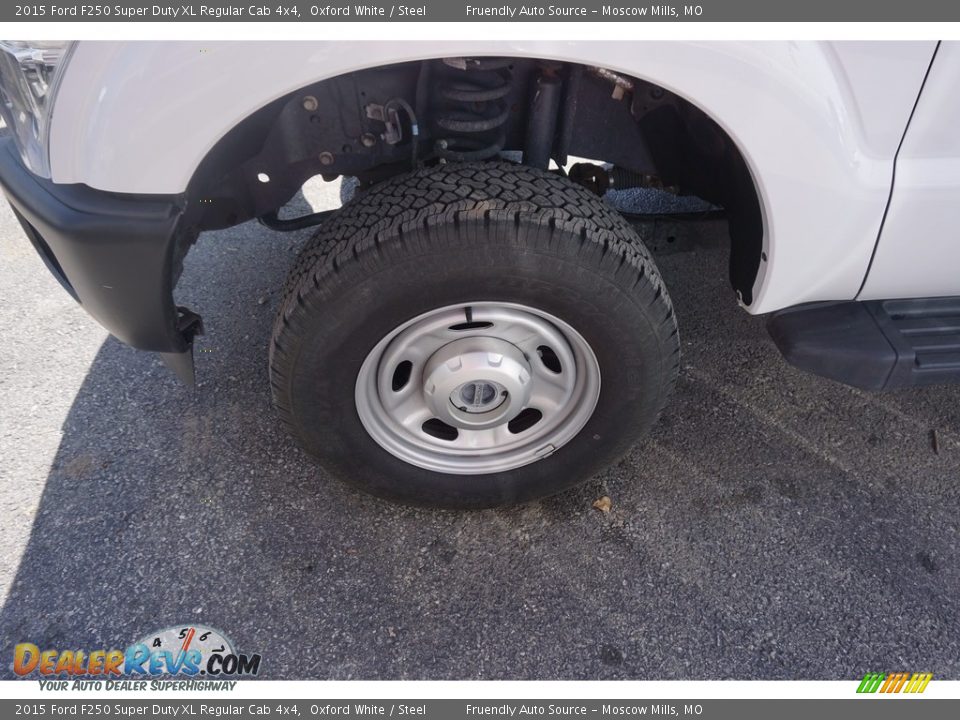 2015 Ford F250 Super Duty XL Regular Cab 4x4 Oxford White / Steel Photo #22