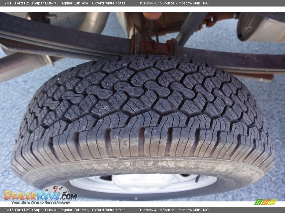 2015 Ford F250 Super Duty XL Regular Cab 4x4 Oxford White / Steel Photo #27