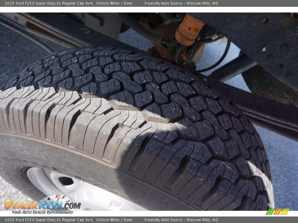 2015 Ford F250 Super Duty XL Regular Cab 4x4 Oxford White / Steel Photo #28