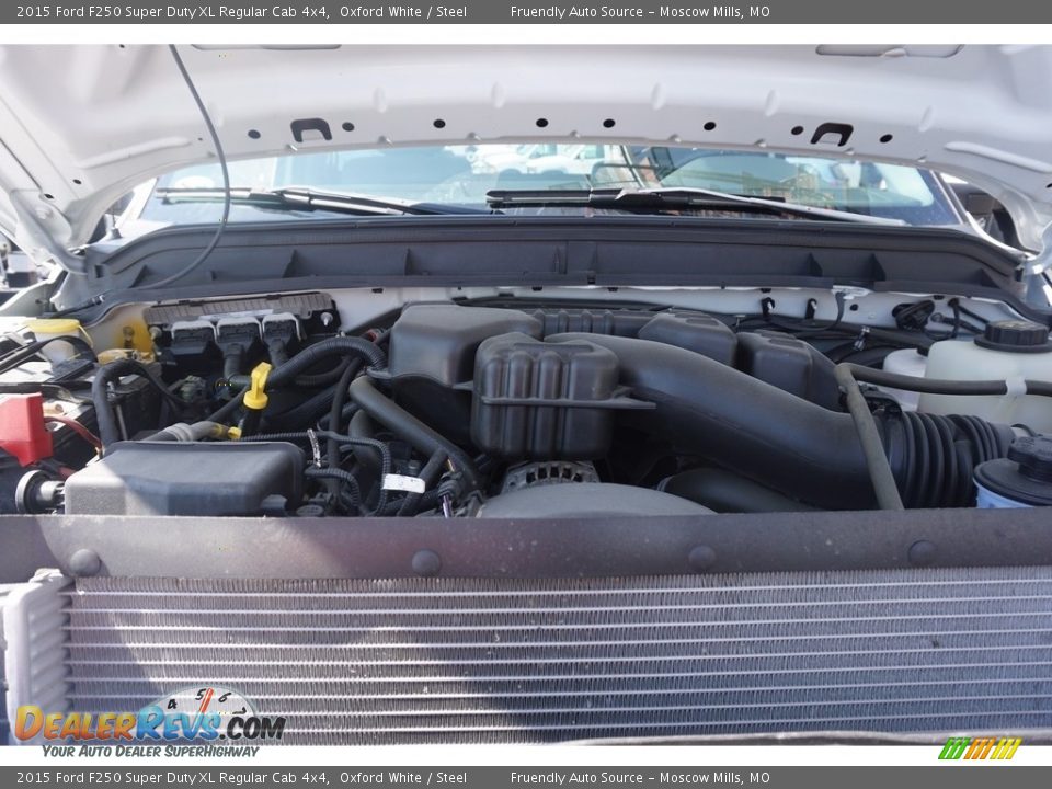 2015 Ford F250 Super Duty XL Regular Cab 4x4 Oxford White / Steel Photo #33