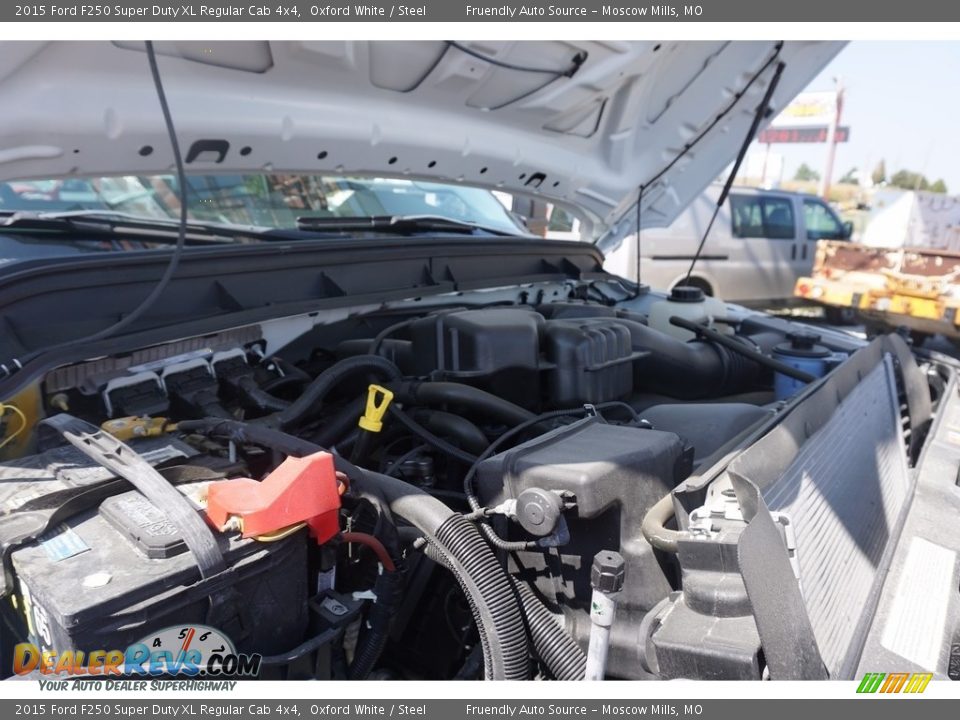 2015 Ford F250 Super Duty XL Regular Cab 4x4 Oxford White / Steel Photo #34