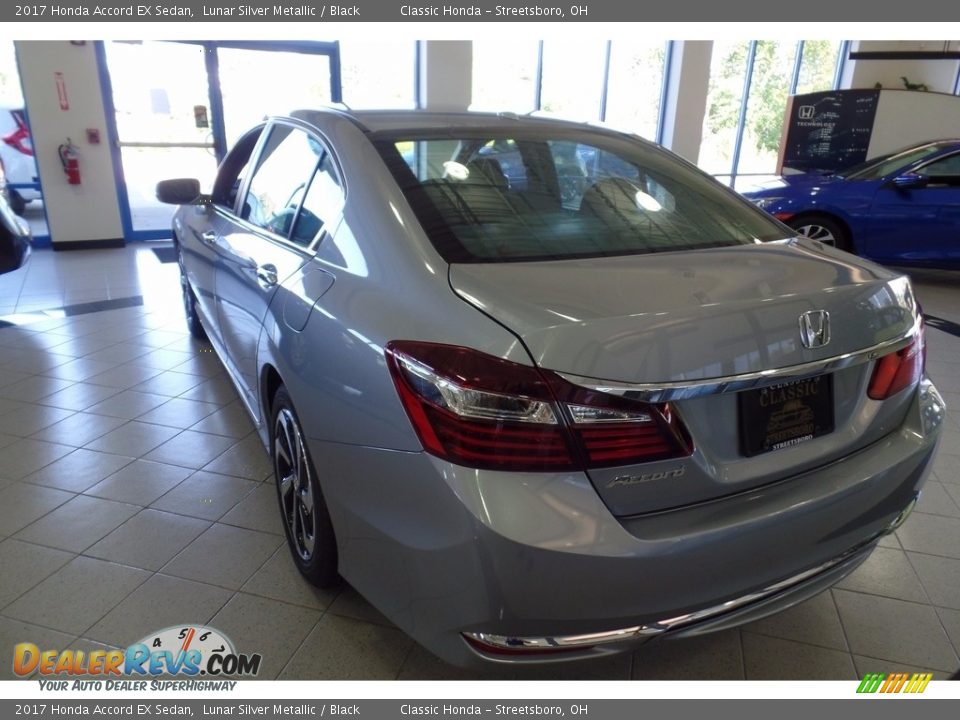 2017 Honda Accord EX Sedan Lunar Silver Metallic / Black Photo #2
