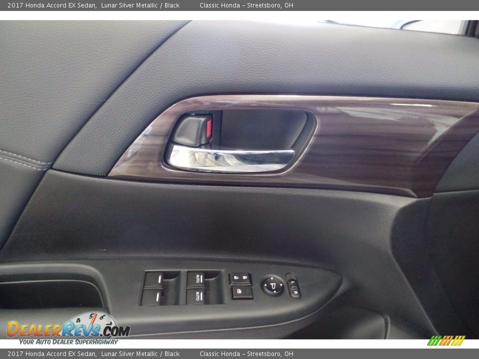 2017 Honda Accord EX Sedan Lunar Silver Metallic / Black Photo #8
