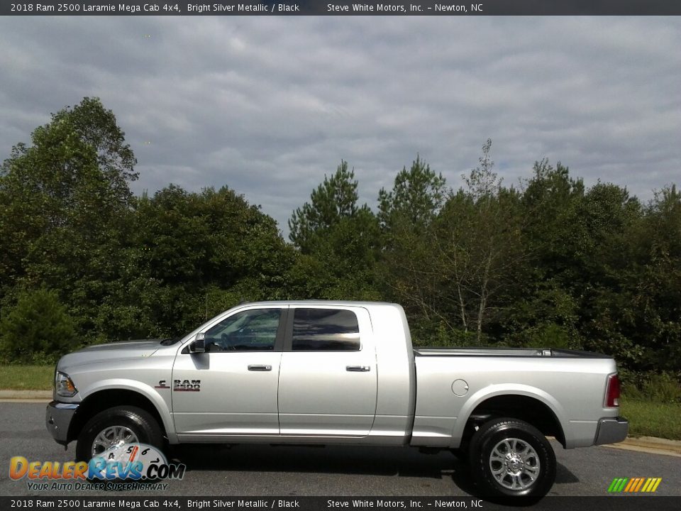 Bright Silver Metallic 2018 Ram 2500 Laramie Mega Cab 4x4 Photo #1