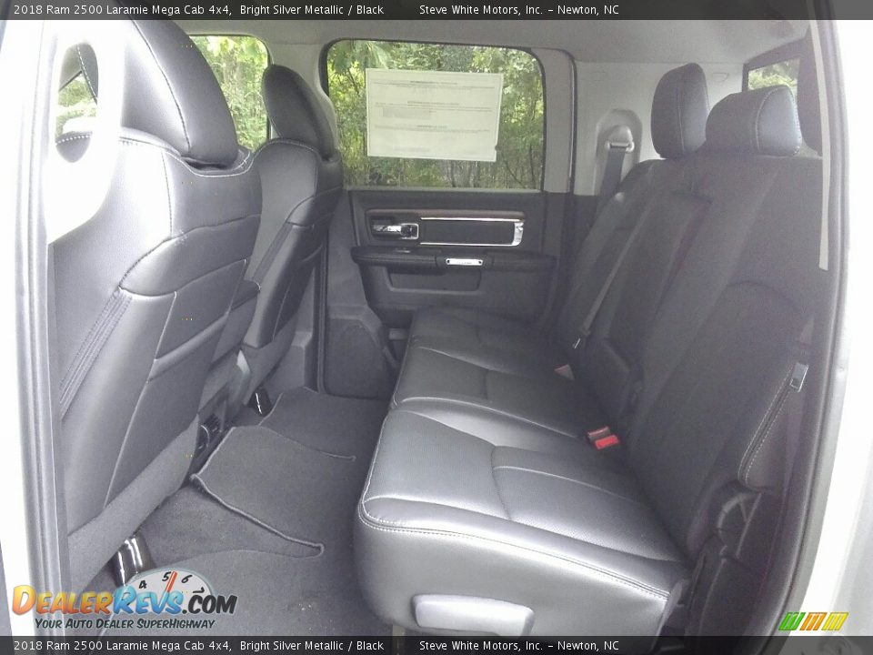 Rear Seat of 2018 Ram 2500 Laramie Mega Cab 4x4 Photo #10