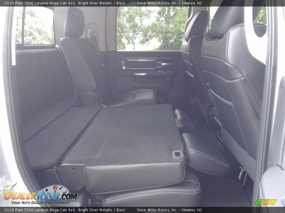 2018 Ram 2500 Laramie Mega Cab 4x4 Bright Silver Metallic / Black Photo #12