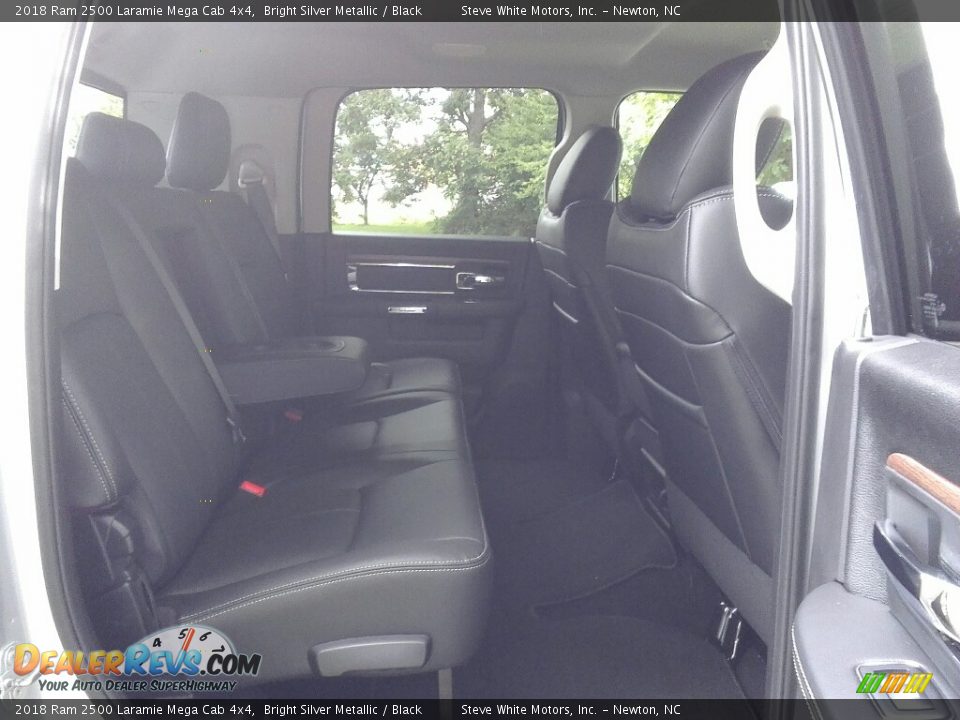2018 Ram 2500 Laramie Mega Cab 4x4 Bright Silver Metallic / Black Photo #13